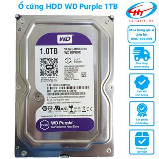 Ổ cứng HDD WD Purple 1TB WD10PURZ giá sỉ