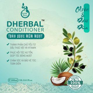 Dầu Gội Ngăn Ngừa Sạch Gàu, Hết Ngứa - DHerbal Shampoo (300ml)