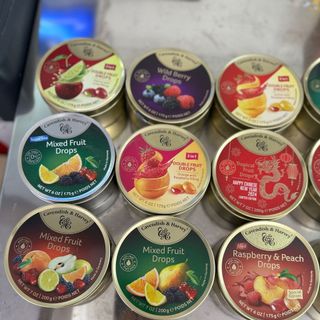 Kẹo trái cây Đức hộp thiếc 200g