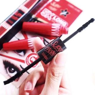 Mascara 2 Đầu Nối Mi Sivanna Super Model 5X Long (HF893)