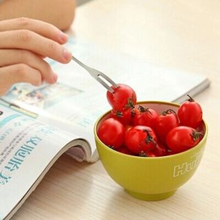 Hộp 10 Nĩa Ăn Trái Cây, Hoa Qủa Bằng Inox Hiệu Zwiling Đức CTB611 - BECHIP