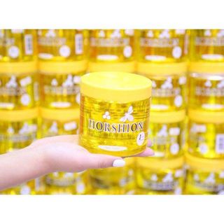 Sáp Wax lông Horshion con ong wax lạnh mật ong Hàn Quốc 750ml chưa có giấy wax