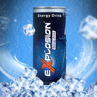 Nước tăng lực Explosion lon 250ml - Sản xuất tại Việt Nam - Explosion Energy Drink