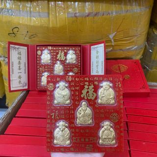 Bộ 5 ông Thần tài Ngũ Phúc Lâm Môn