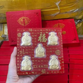 Bộ 5 ông Thần tài Ngũ Phúc Lâm Môn