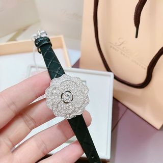 Đồng hồ bông Scottie day da mới