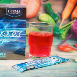 DMAXX THỨC UỔNG BỔ SUNG VITAMIN TĂNG NĂNG LƯỢNG DAMODE 7 GÓI DÙNG THỬ MÀU XANH