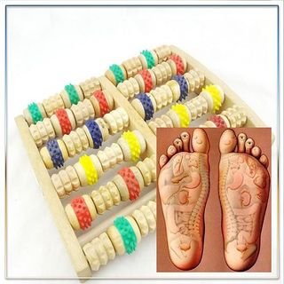 MASSAGE BÀN CHÂN 6 THANH BỌC NHỰA