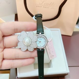 Đồng hồ da Scottie mẫu mới ngọc trai