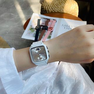 Đồng hồ da nữ Scottie vuông mẫu mới