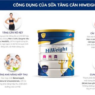 Sữa tăng cân Hiweight