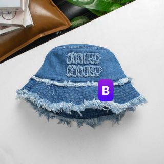 Nón bucket đính chữ jean CQ