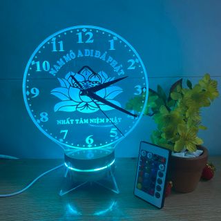 Đèn led a di đà phật