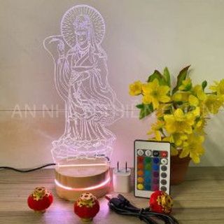 Đèn led a di đà phật