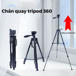 Chân Quay Máy Ảnh Điện Thoại Tripod 360° - Thiết Kế Chắc Chắn - Nhỏ Gọn Tiện Lợi