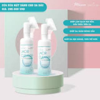 LACIR CLEANSER – SỮA RỬA MẶT BẠC HÀ KIỀM DẦU