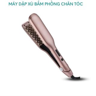 Máy Dập Bấm xù + duỗi tóc 2in1