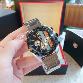 ĐỒNG HỒ TRUNG CẤP NAM TA.G HEUE.R THÉP