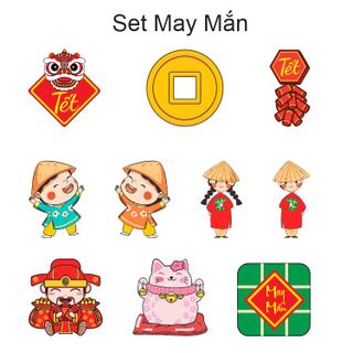 Trang trí tết- sỉ  10set