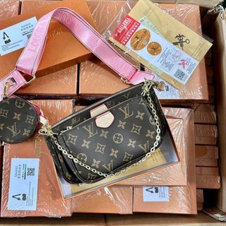 Túi xách quảng châu L Multiple Pochete 2in1 Fullbox - 09B0759 (Chuyên sỉ túi xách sll, balo, ví, thắt lưng, túi Laptop)