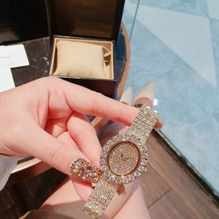 ĐỒNG HỒ INOX NỮ CHOPA.R HỘT XOÀN