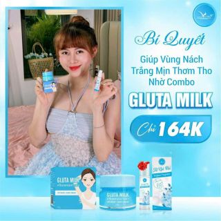 Kem trị thâm nách Gluta Milk