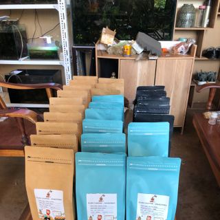 Cà Phê Robusta chế biến Honey Rang Mộc