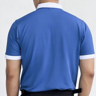 Áo POLO vải Polyester co giãn, thấm hút mồ hôi tốt, form chuẩn Âu - A02-217