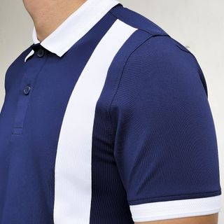Áo POLO vải Polyester co giãn, thấm hút mồ hôi tốt, form chuẩn Âu - A02-217 giá sỉ