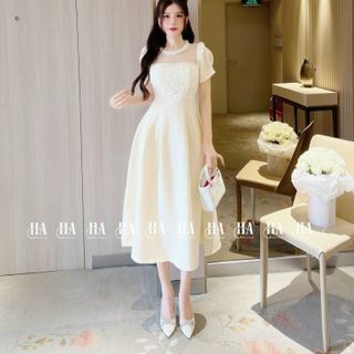 Váy ren tiểu thư