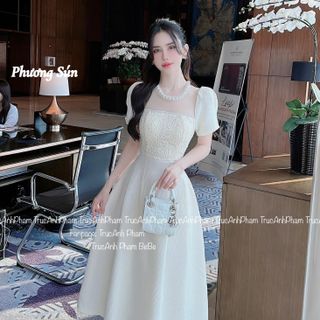 Váy ren tiểu thư