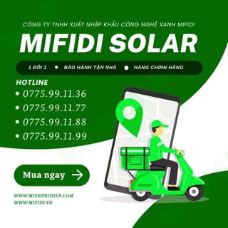 ĐÈN TRỤ HÀNH LANG NĂNG LƯỢNG MẶT TRỜI MIFIDI SOLAR MẪU PHA LÊ ĐA MÀU SẮC/Giá sỉ cực tốt dành cho Quý Đại Lý của Mifidi Sỉ/Đại Lý chỉ từ 5 Bộ