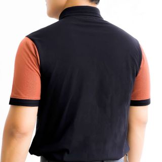 Áo Polo Basic Vải Cotton Cá Sấu Co Giãn, Thoáng khí, Phối Màu Trẻ Trung - A02-238