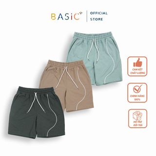 QUẦN SHORT BASICPLUS vải FRENCH TERRY thấm hút, dày dặn Siêu mềm mịn Q01-070