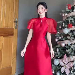 Áo dài diện tết quá xinh