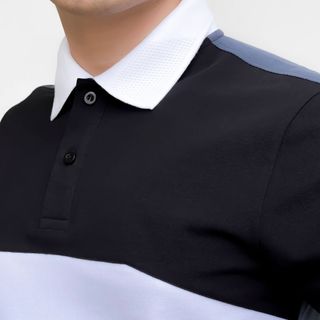 Áo Polo Basic Vải Cotton Cá Sấu Co Giãn, Thoáng khí, Phối Màu Trẻ Trung - A02-237 giá sỉ