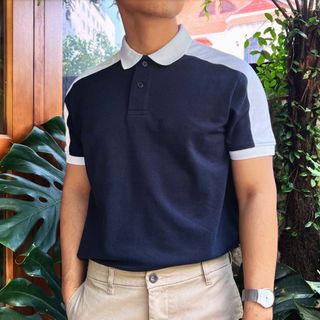Áo POLO vải TC co giãn, bền màu, chất vải dày dặn A02-231