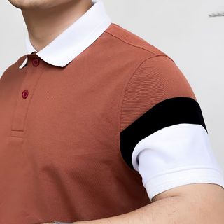 Áo POLO Basic Vải Cá Sấu Co Giãn, Thoáng khí, Phối Màu Trẻ Trung - A02-236