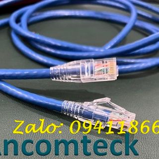 DÂY NHẢY PATCH CORD CAT6 UTP 1M lõi đồng 100%, đầu đúc ACT-LAN-601BLD