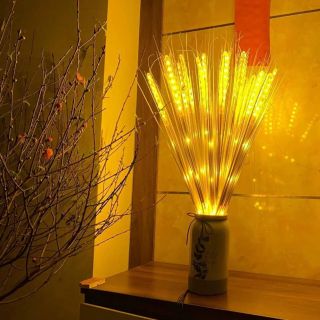 BÔNG LÚA MẠCH CÓ ĐÈN LED