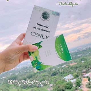 Giảm cân cenly mẫu mới tặng detox chanh cam kết chính hãng
