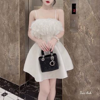 Chiếc váy lông sang chảnh