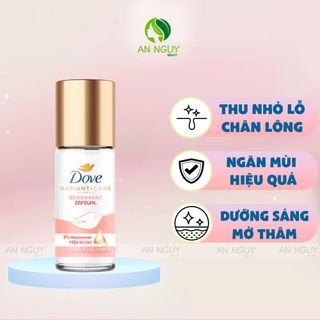 Lăn Khử Mùi Dove Tinh Chất Serum 3% Niacinamide Dưỡng Da Sáng Mịn 45ml