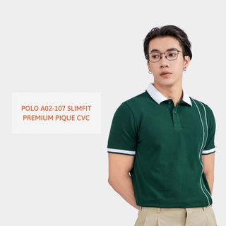 ÁO POLO CVC cao cấp thoải mái, mát mẻ và thanh lịch A02-107