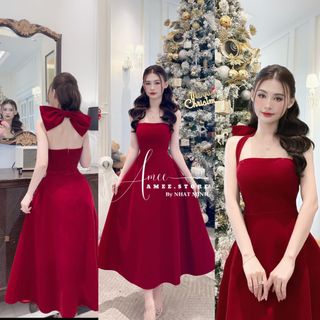 Đầm nhung quá xịn