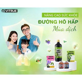 Tinh Chất Trái Nhàu, Nước Uống Detox Thải Độc, Ổn Định Đường Huyết, Ngừa Ung Thư, Giảm Đau Nhức Xương Khớp, Vitrue Detox