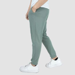 JOGGER vải CVC co giãn, thấm hút, dày dặn Siêu mềm mịn Q02-004