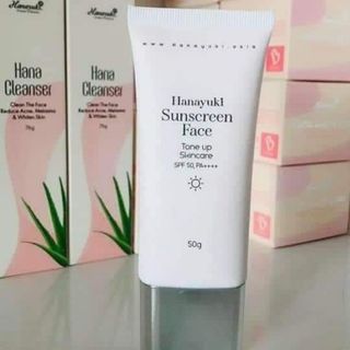 Chống nắng face hanayuki dành cho mặt 50ml hàng công ty