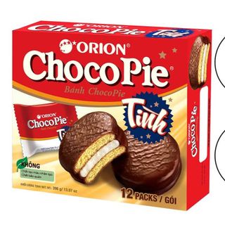 Bánh ORION Choco-Pie Tình hộp ( 12 cái x 33g ) Thùng 8 hộp giá sỉ