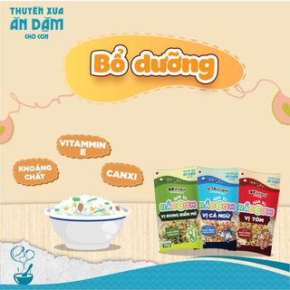 Gia vị Rắc Cơm Thuyền Xưa ăn dặm cho Con - Vị Cá Hồi (19g)